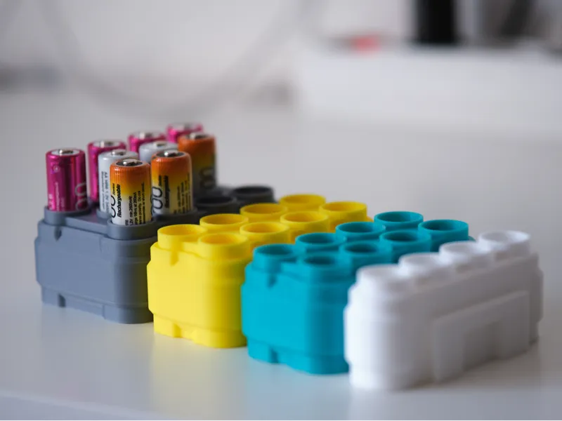 Modular AA Battery Holder