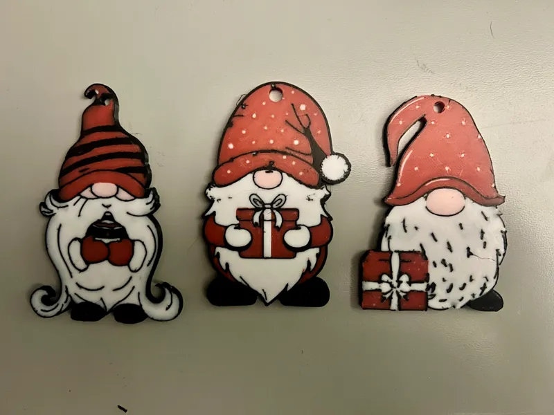 Gonks Gnome Christmas tree decor 