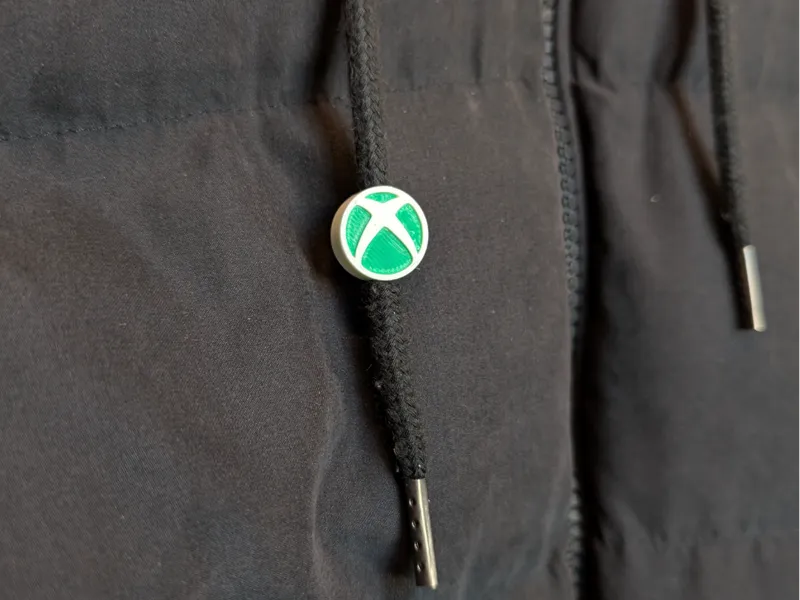 Xbox logo - Hoodie Drawstring Beads