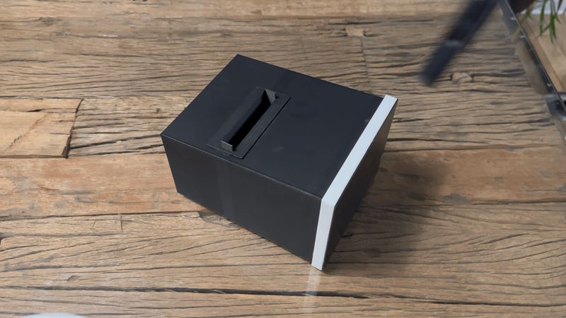 Camera Obscura with iPhone recording slot