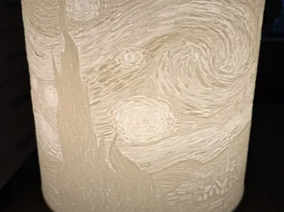 Starry Night Lampshade by Vincent van Gogh