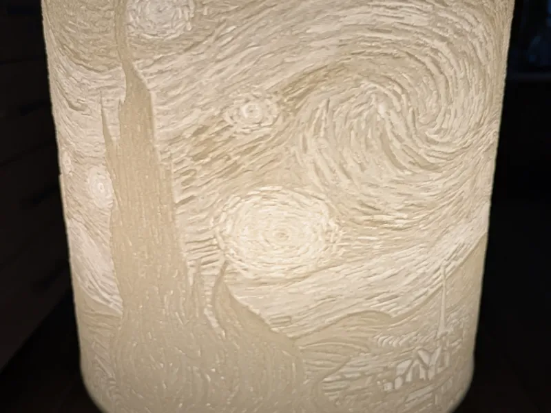 Paralume Notte stellata di Vincent van Gogh