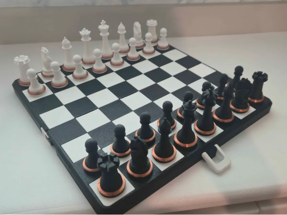 Livre de Jeu du pendu, Jeux de société imprimés en 3D, Jeu d'échecs magnétique éducatif, Quatre à la Suite, Bataille navale, Backgammon, mancala, défi d'orthographe de vocabulaire (Style-A