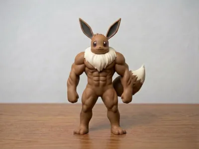 Beegvee - The Jacked Eevee