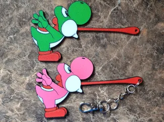 Yoshi Keychain (Super Mario Bros)