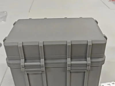 Reinforced Plastic Storage Box