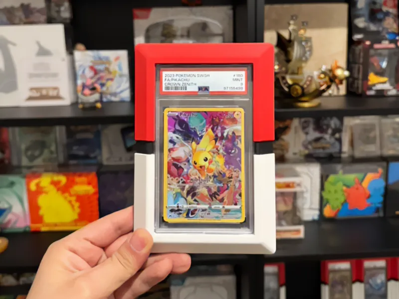 Pokemon Card PSA Slab Display Frame