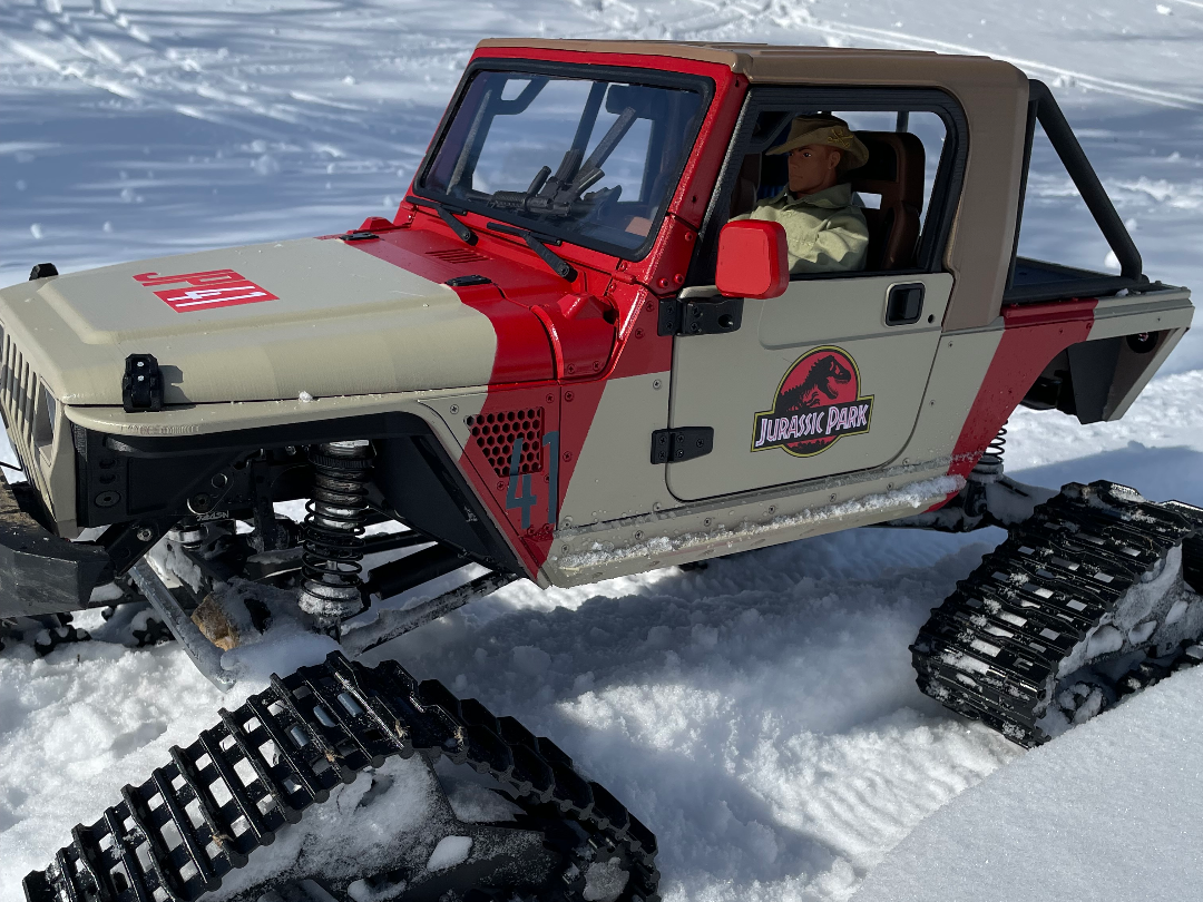 SCX6 Battery Tray for 169% Project IJ