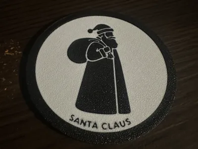 Santa Claus coaster
