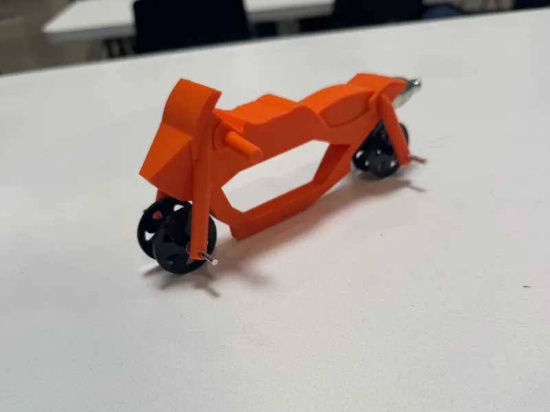 Motorcycle Co2 Dragster 