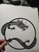 Dragon chinois décoratif mural — photo 2
