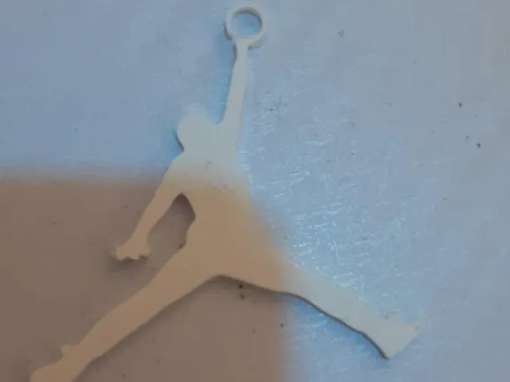 jordan logo keychain