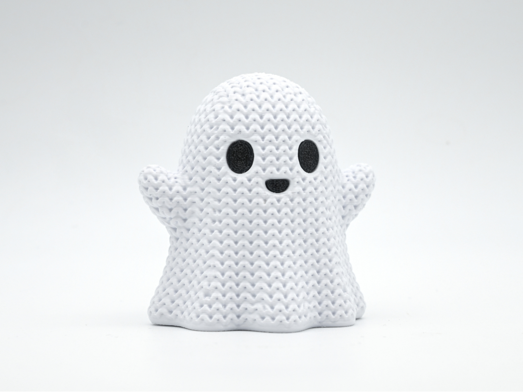 Knitted Cute Ghost - Halloween - 1