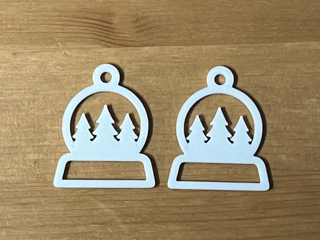 Christmas earrings