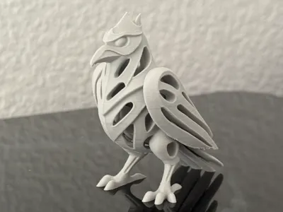 Cramorant Art Sculpture (Pokemon)