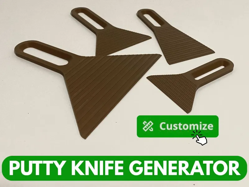 Fully Customizable Putty Knife