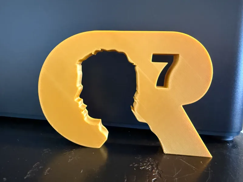 CR7 Logo - Desk & Wall Art