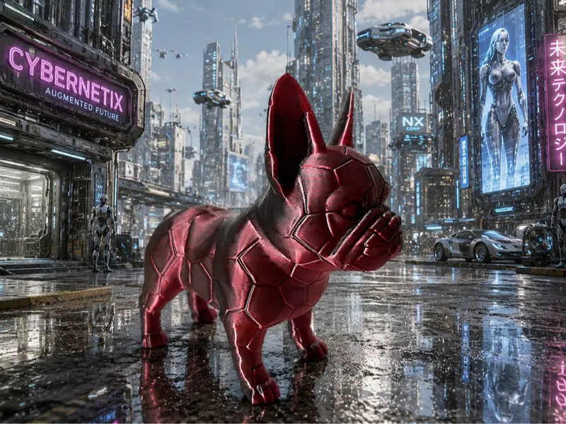 Bouledogue Français Cyborg