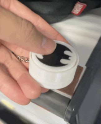 Batman Clicker Keychain