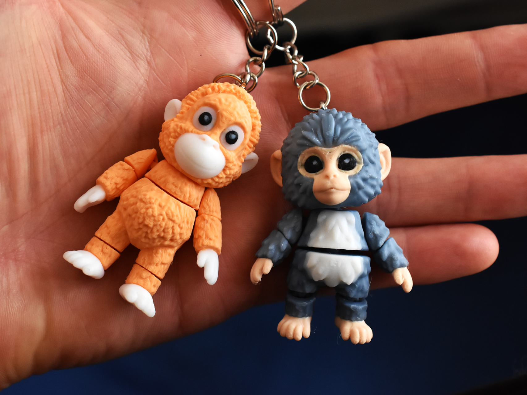 Punch and His Plush Friend – Mini Flexi Toy - Free 3D Print Model