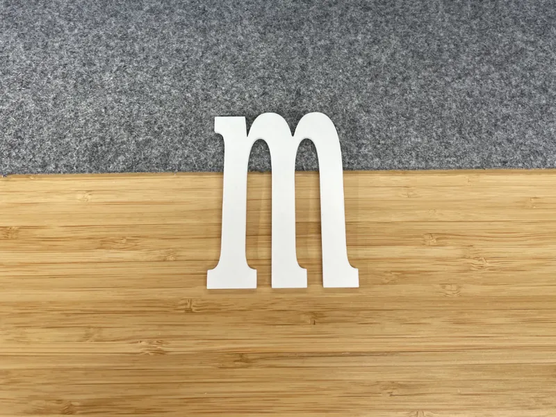 Lower Case m