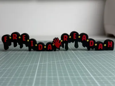 Frieda Friendship Bracelet Sign
