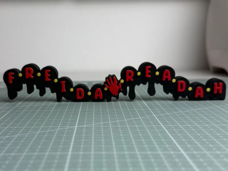 Frieda Friendship Bracelet Sign