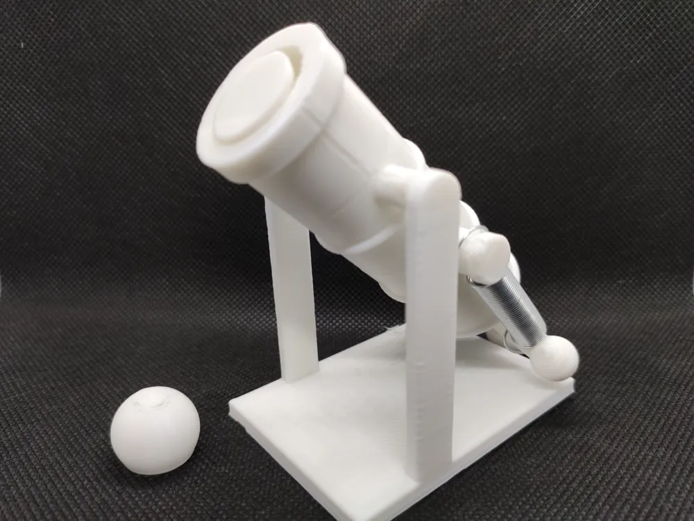 Rubber Band Cannon by Firespark39 - MakerWorld