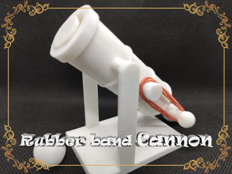Rubber Band Cannon