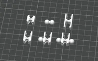 0.2mm layer, 2 walls, 10% infill