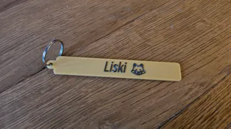 Brelok Youtuberów Liski oryginał (dwie sztuki)