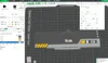 Blank panel (add content yourself using the text function in Bambu Studio)