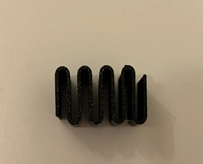 1 Inch 3D Printed Spring (test)