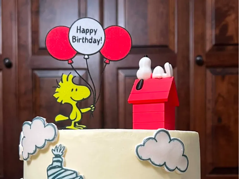 Woodstock Birthday Cake Topper