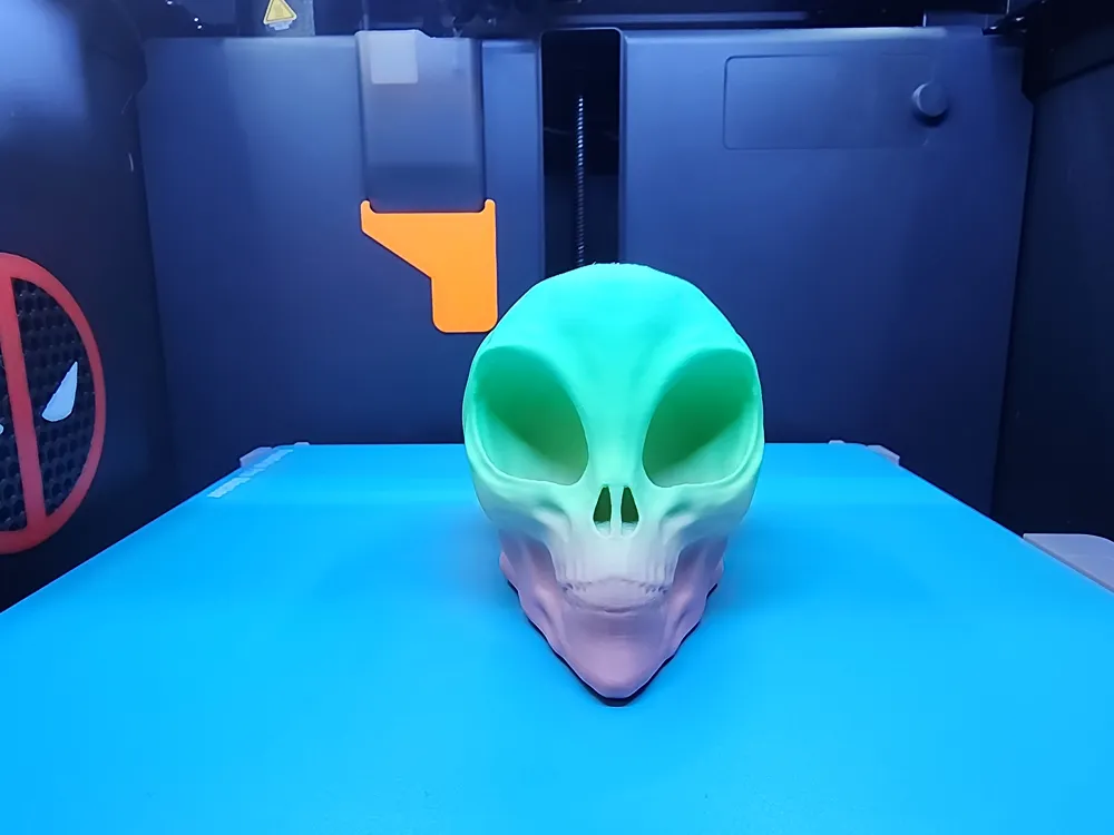 Alien Skull - Free 3D Print Model - MakerWorld