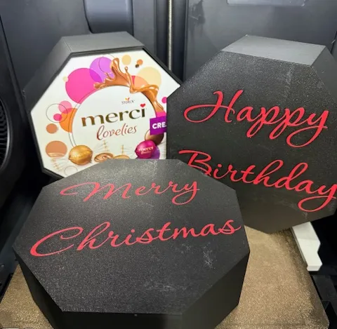 Geschenkverpackung für Pralinen