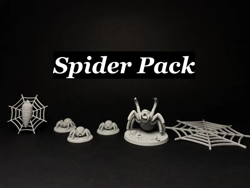 Spider Pack - Minis for DnD