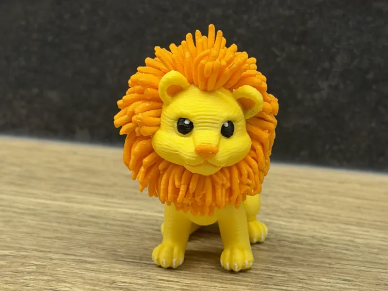 Cute Detailed Lion