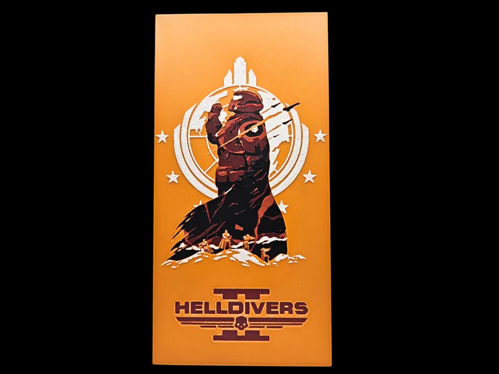 Helldivers II (100x200mm hueforge)