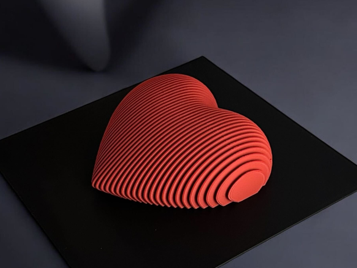 Heart Layered Sculpture V2