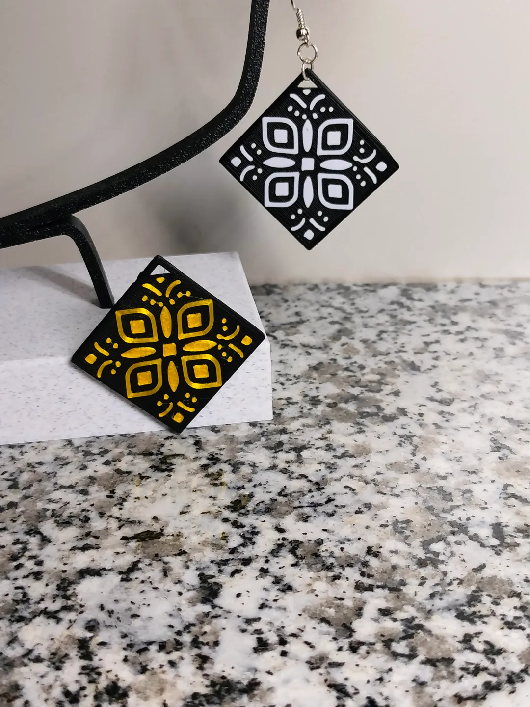 modern earrings no.2 view 2