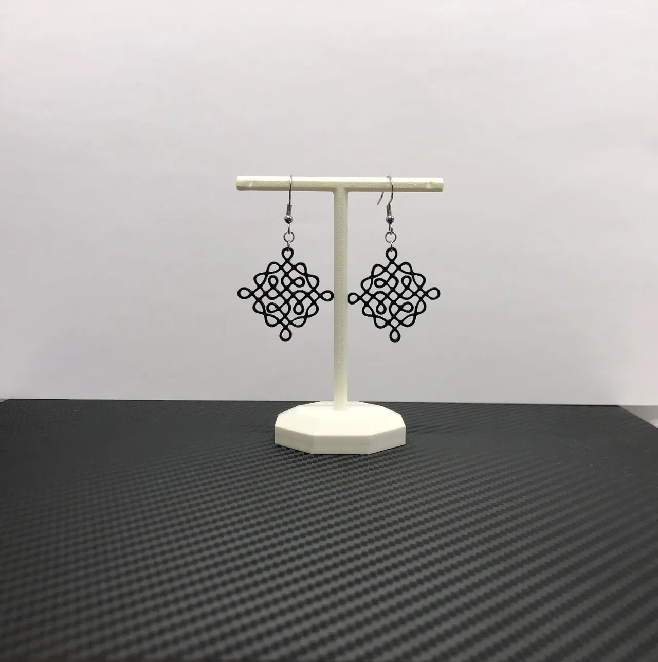 Single line mandala earrings no AMS 0.4 mm nozlle view 2