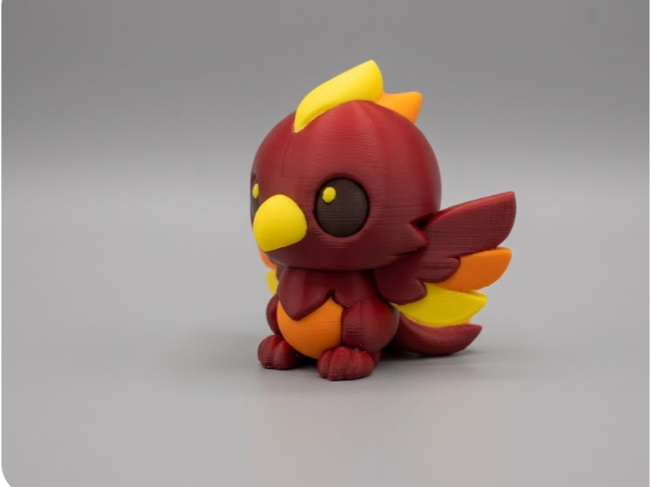 Chibi Fire Phoenix