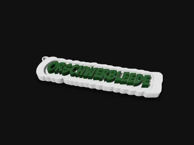 Orschwerbleede - Saxon - Keychain