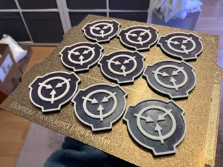 SCP Logo / Patch, No AMS