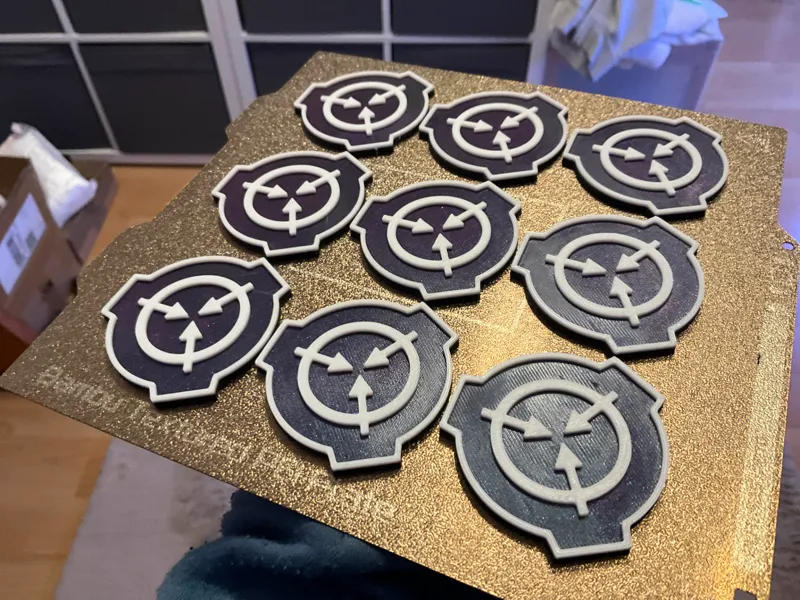 SCP Logo / Patch, No AMS