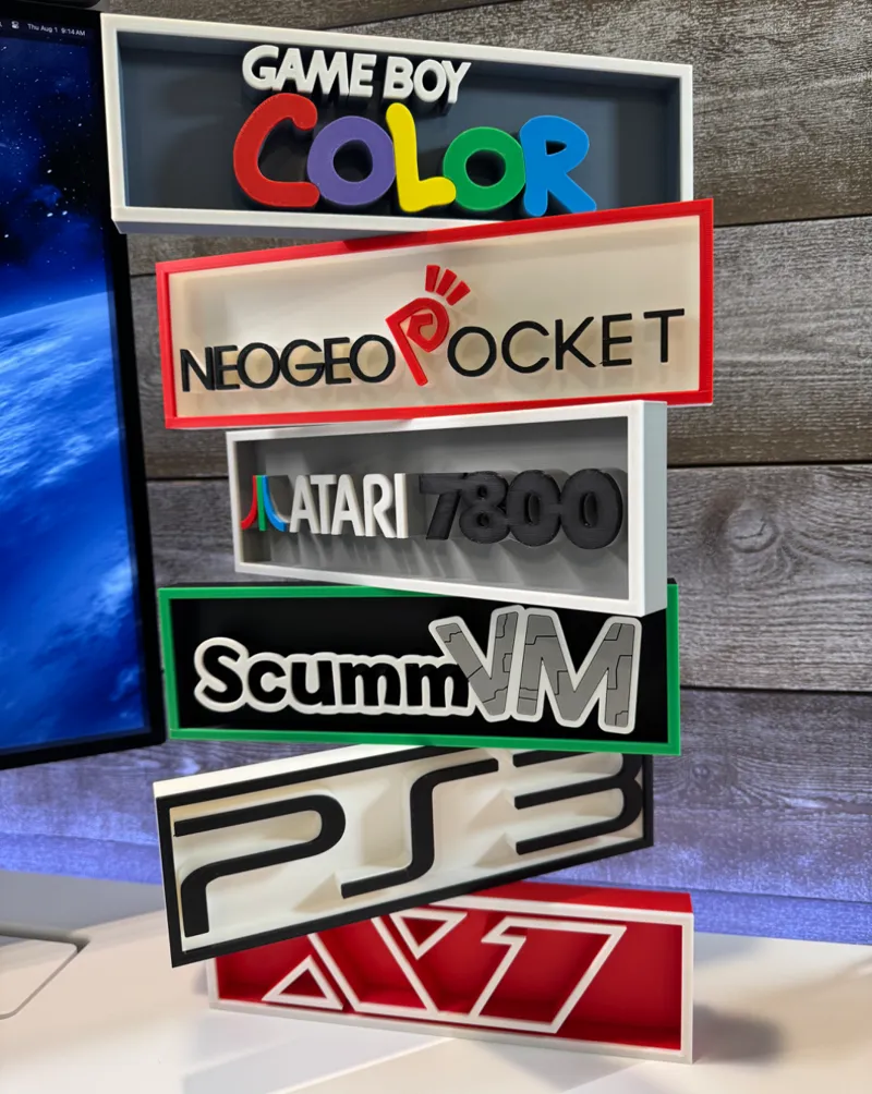 Game Console Placards - Volume 5