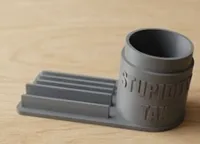 Stupidity Tax | MINI Compact Display Holder with Storage