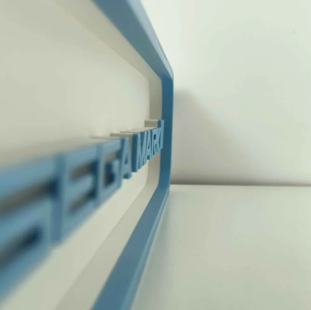 Console Logo Plaque - Sega Mark III - Free 3D Print Model - MakerWorld