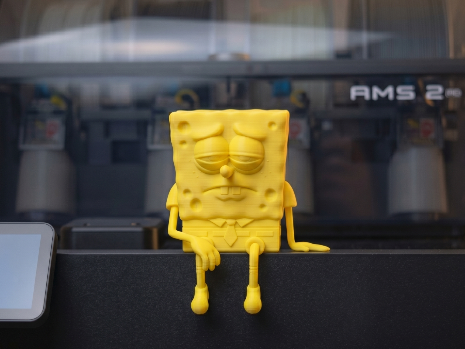 Sad SpongeBob Edge Sitter - Desk & Shelf Figurine